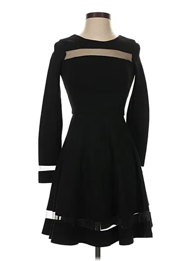 Pre-owned Lulus Cocktail Dress In Black