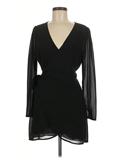 Pre-owned Lulus Cocktail Dress In Black