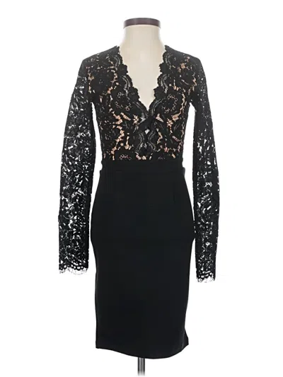 Pre-owned Lulus Cocktail Dress In Black