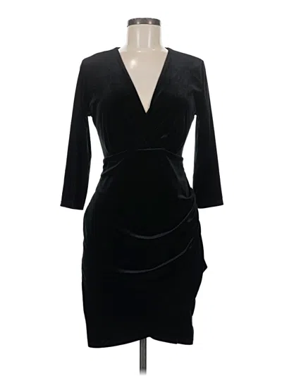 Pre-owned Lulus Cocktail Dress In Black