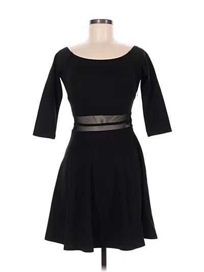 Pre-owned Lulus Cocktail Dress In Black