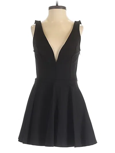 Pre-owned Lulus Cocktail Dress In Black