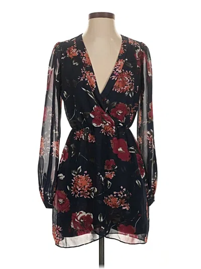 Pre-owned Lulus Cocktail Dress In Black