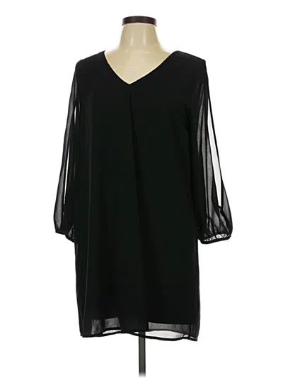 Pre-owned Lulus Cocktail Dress In Black