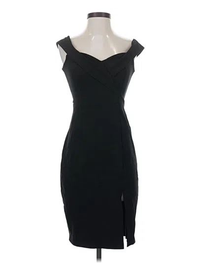 Pre-owned Lulus Cocktail Dress In Black