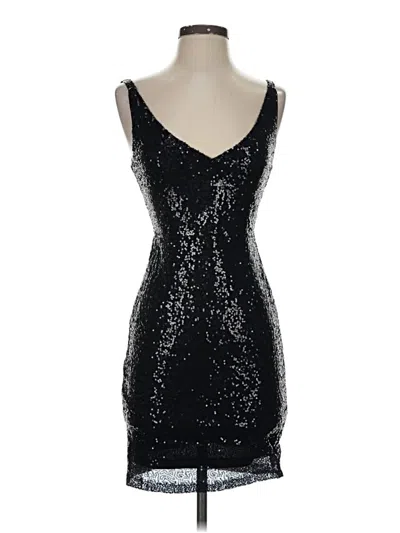 Pre-owned Lulus Cocktail Dress In Black