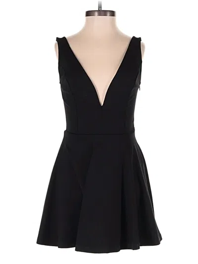 Pre-owned Lulus Cocktail Dress In Black