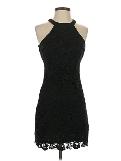 Pre-owned Lulus Cocktail Dress In Black