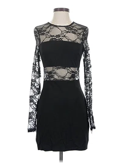 Pre-owned Lulus Cocktail Dress In Black