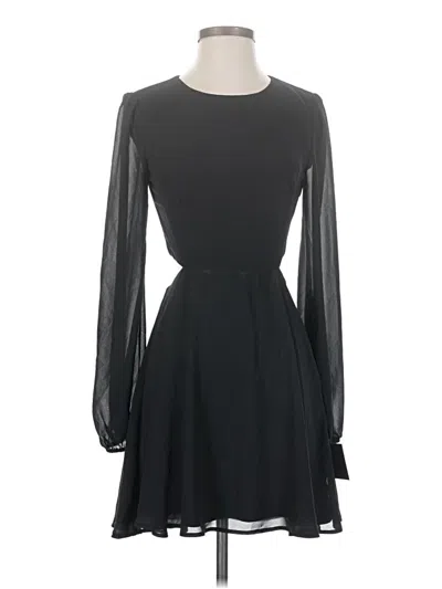 Pre-owned Lulus Cocktail Dress In Black