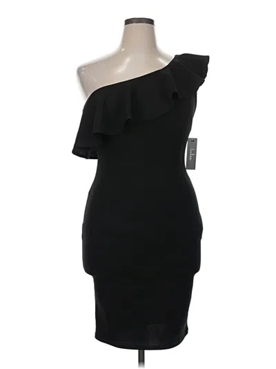 Pre-owned Lulus Cocktail Dress In Black