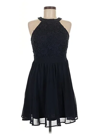 Pre-owned Lulus Cocktail Dress In Black