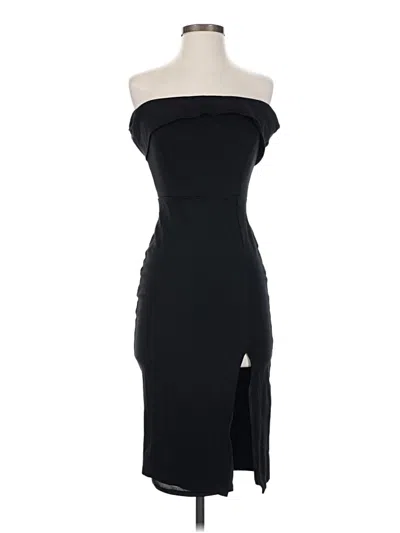 Pre-owned Lulus Cocktail Dress In Black