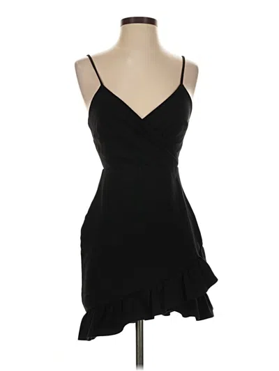 Pre-owned Lulus Cocktail Dress In Black