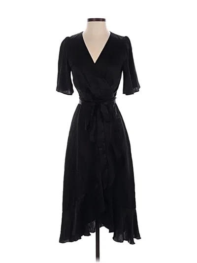 Pre-owned Lulus Cocktail Dress In Black
