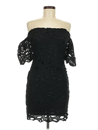 Pre-owned Lulus Cocktail Dress In Black