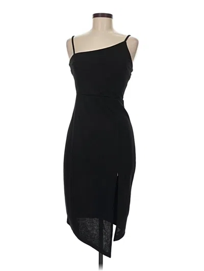 Pre-owned Lulus Cocktail Dress In Black
