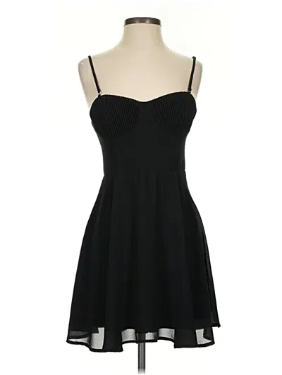 Pre-owned Lulus Cocktail Dress In Black