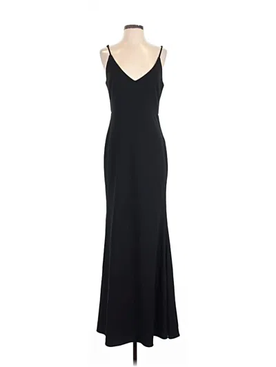 Pre-owned Lulus Cocktail Dress In Black