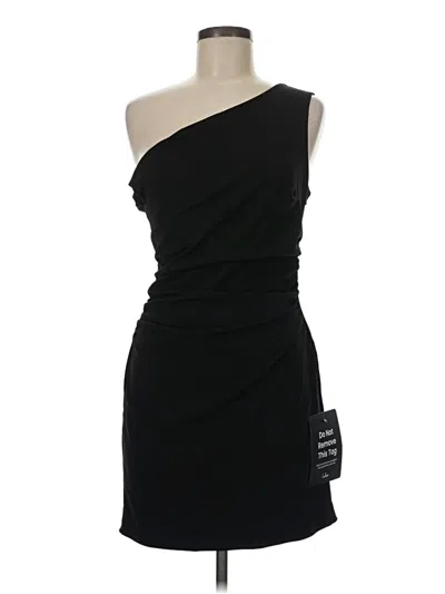 Pre-owned Lulus Cocktail Dress In Black