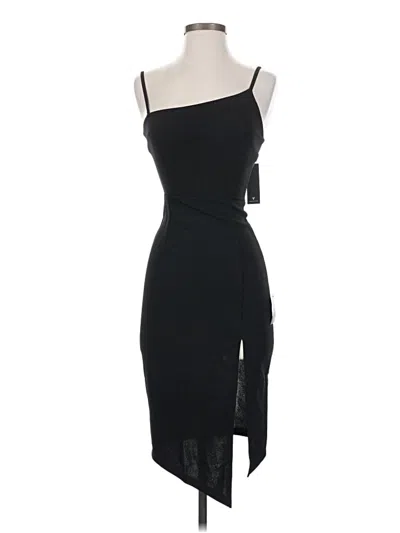 Pre-owned Lulus Cocktail Dress In Black