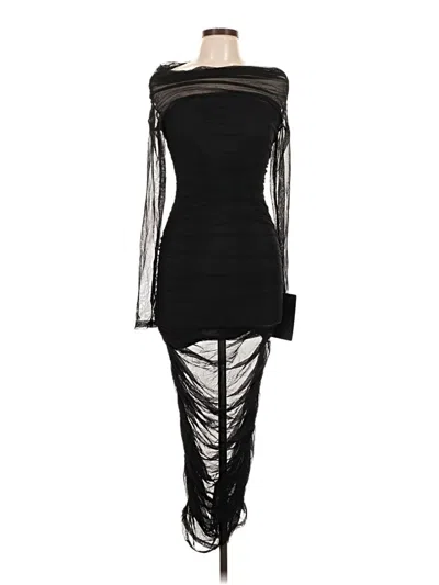 Pre-owned Lulus Cocktail Dress In Black