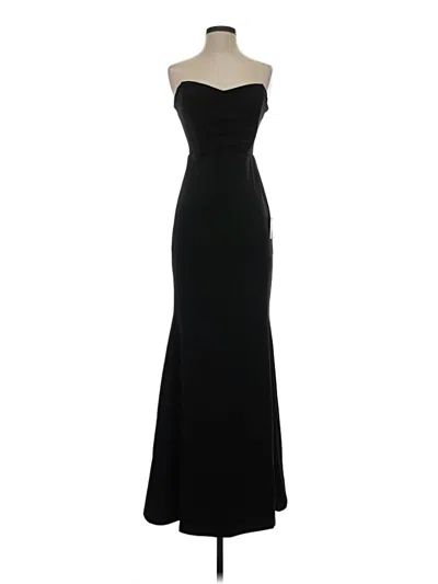 Pre-owned Lulus Cocktail Dress In Black