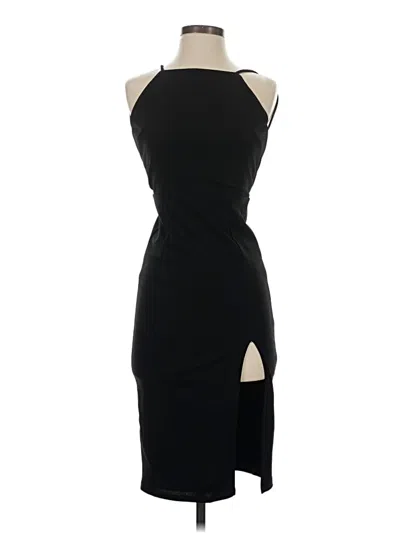 Pre-owned Lulus Cocktail Dress In Black