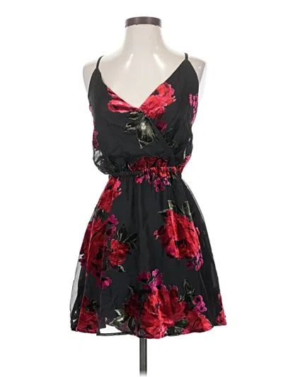 Pre-owned Lulus Cocktail Dress In Black