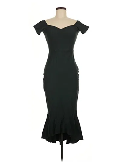 Pre-owned Lulus Cocktail Dress In Black