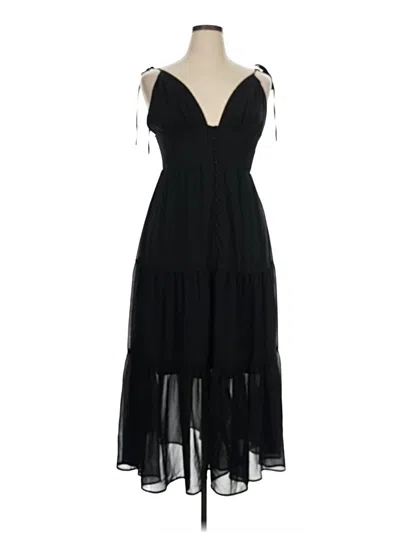 Pre-owned Lulus Cocktail Dress In Black