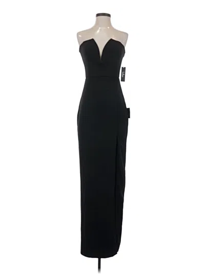 Pre-owned Lulus Cocktail Dress In Black