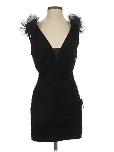 Pre-owned Lulus Cocktail Dress In Black