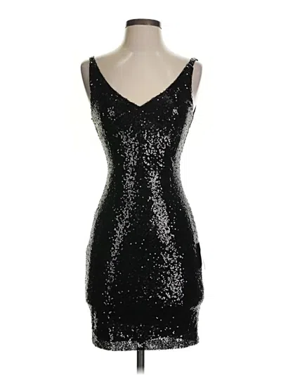 Pre-owned Lulus Cocktail Dress In Black