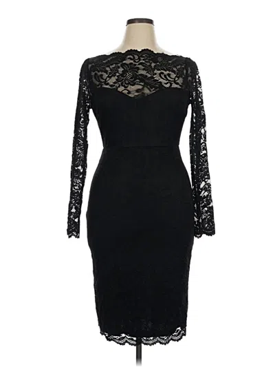 Pre-owned Lulus Cocktail Dress In Black