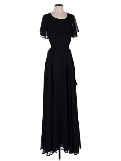 Pre-owned Lulus Cocktail Dress In Black