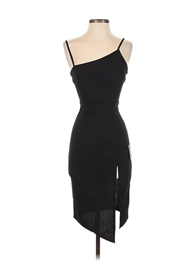 Pre-owned Lulus Cocktail Dress In Black