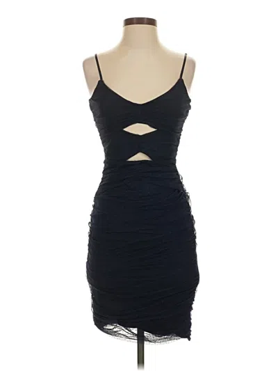 Pre-owned Lulus Cocktail Dress In Black