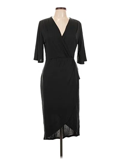 Pre-owned Lulus Cocktail Dress In Black