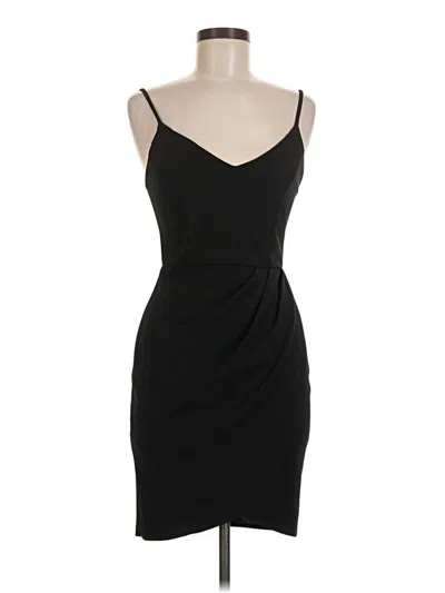 Pre-owned Lulus Cocktail Dress In Black
