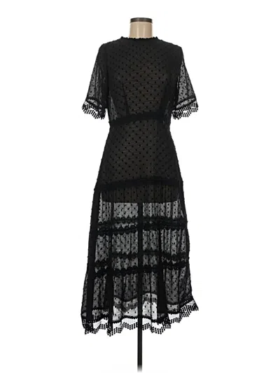 Pre-owned Lulus Cocktail Dress In Black