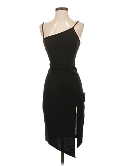 Pre-owned Lulus Cocktail Dress In Black