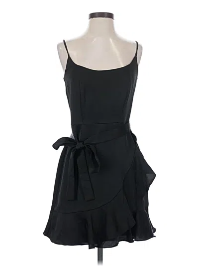 Pre-owned Lulus Cocktail Dress In Black