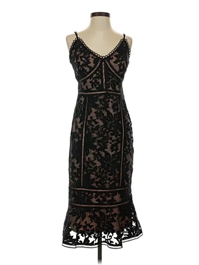 Pre-owned Lulus Cocktail Dress In Black