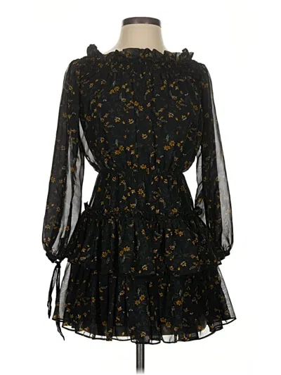 Pre-owned Lulus Cocktail Dress In Black