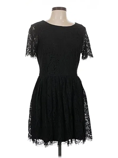 Pre-owned Lulus Cocktail Dress In Black