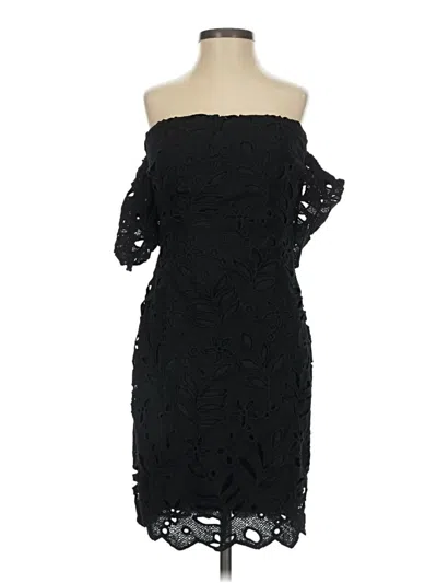 Pre-owned Lulus Cocktail Dress In Black