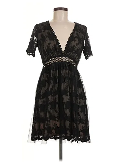 Pre-owned Lulus Cocktail Dress In Black