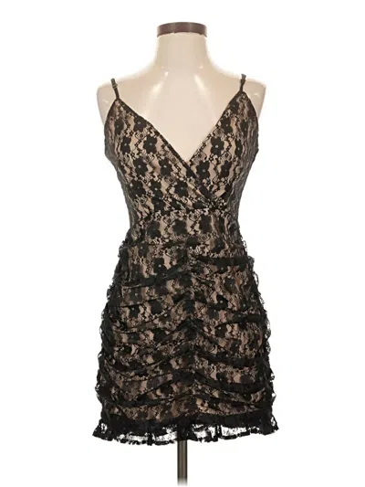 Pre-owned Lulus Cocktail Dress In Black