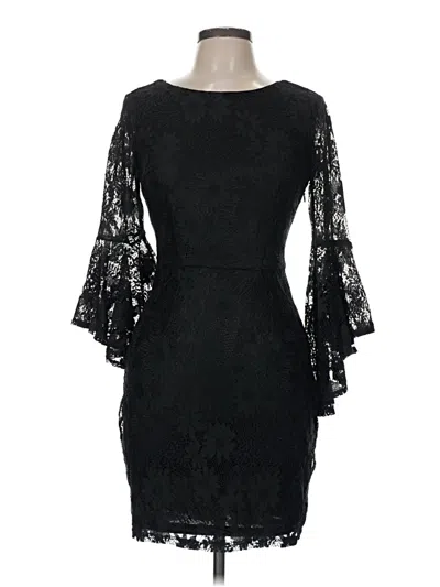 Pre-owned Lulus Cocktail Dress In Black
